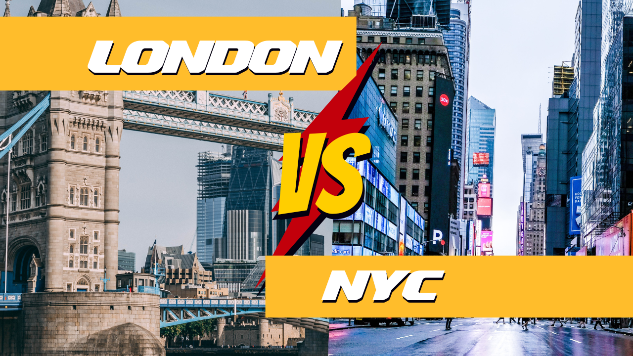 Lontoo vs new york