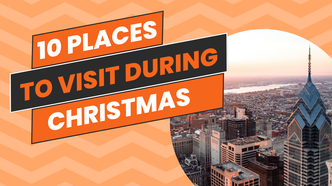 10 plaatsen om te bezoeken tijdens Kerstmis in de VS